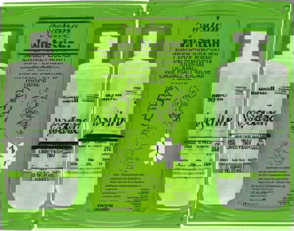 Pack of (2), 32 oz Bottles, Disposable Double Stations